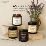 Scented Soy Wax Candles Gift Set with Gift Box | 4 Premium Aromatherapy Candles with Natural Essential Oils - Image 3