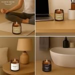 Scented Soy Wax Candles Gift Set with Gift Box | 4 Premium Aromatherapy Candles with Natural Essential Oils - Image 4