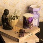 Scented Pillar Candle for Home Decor & Gifting – Lavender Scented | Set of 1 - Image 4