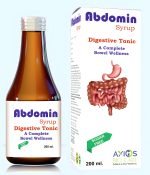 Abdomin Syrup – Ayurvedic Digestive Tonic for Complete Bowel Wellness | Sugar-Free Formula | 200 ml