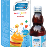 Theraton Multivitamin + Minerals Syrup – Tonic of D-Biotin, Amino Acids & Essential Vitamins | Daily Wellness Support | 200 ml
