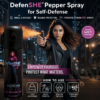 DefenSHE Pepper Spray | Best Quick Action Self Defence Spray for Women in India | Long Range Protection | 55 ml| Up to 12ft Range - Image 7