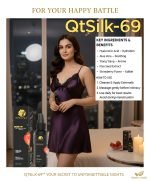 QtSilk-69 Intimate Lubricant Gel – Relieves Dryness & Discomfort | Enhances Intimacy | Strawberry Flavoured | 100 ml - Image 3
