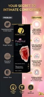 PINKPETAL Expert Intimate Lightening Serum (50ml) – For Brighter Underarms & Intimate Sensitive Areas Skin Tone | Gentle & Safe | - Image 4