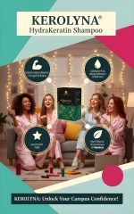 KEROLYNA Hydrakeratin Shampoo (200ml) | Sulphate-Free & Damage Repair - Image 4