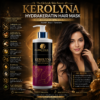 Kerolyna Hydrakeratin Hair Mask | Deep Conditioning, Frizz Control & Repair Formula for Silky, Salon-Smooth Hair (200ml) - Image 2