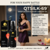 QtSilk-69 Intimate Lubricant Gel (100ml) – Relieves Dryness & Discomfort | Enhances Intimacy | Strawberry Flavoured | Water Based | Gynecologically Tested - Image 4